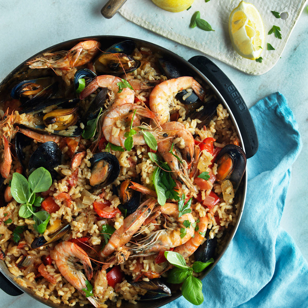 COBB Fry Dish with Paella