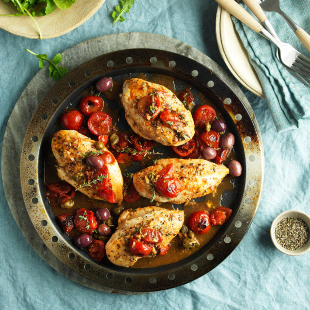 COBB Portable Cooker Frying Pan Chickenbreast