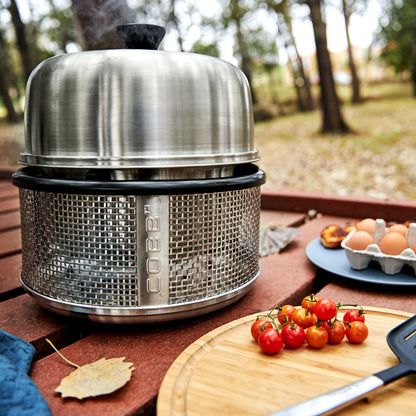 COBB Portable Outdoor Cooker On Decking