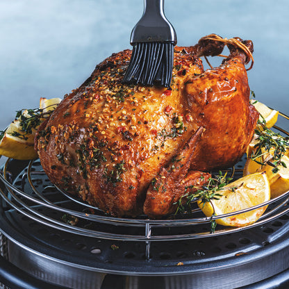 COBB Portable Outdoor Cooker with roast chicken