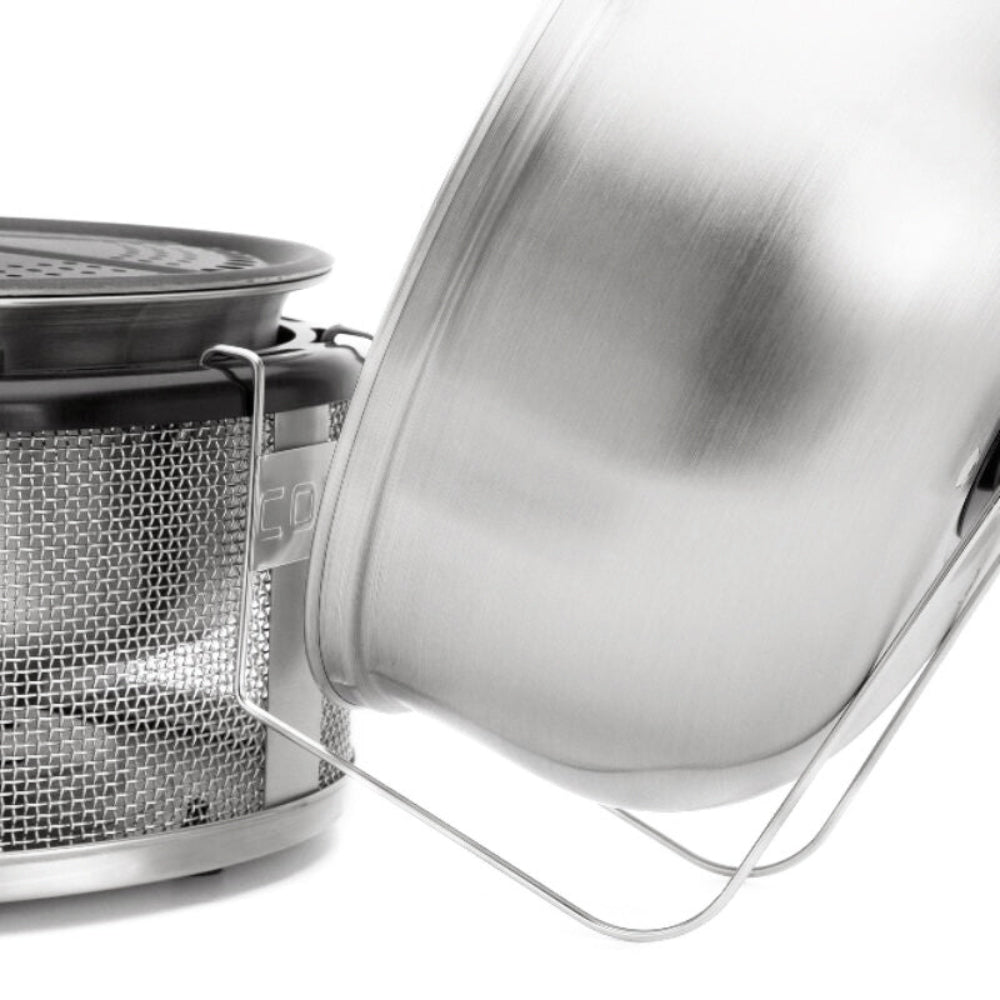 Stainless steel COBB on a white background with Dome Holder